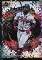 2024 Topps Finest #297 Michael Harris II Checkerboard Refractor Baseball Card