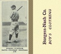 1916 Burgess-Nash Co. #176 Terry Turner Baseball Card