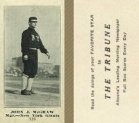 1916 Altoona Tribune #116 John McGraw Baseball Card
