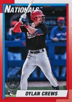 2025 Topps 1990 Topps Baseball #T9089 Dylan Crews Baseball Card