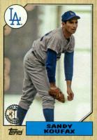 2017 Topps 1987 Topps #87-9 Sandy Koufax Baseball Card