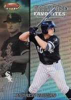 2020 Bowman's Best 2000 Franchise Favorites #FFAAV Andrew Vaughn Baseball Card