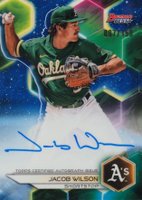 2023 Bowman's Best Best of 2023 Autographs #B23JWI Jacob Wilson Blue Baseball Card