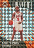 2020 Panini Mosaic Holofame #8 Dennis Rodman Mosaic Basketball Card