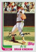 1982 Topps #476 Brian Kingman Baseball Card