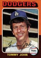 1975 Topps #47 Tommy John Baseball Card