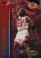 1997 Bowman's Best Techniques #T2 Michael Jordan Refractor Basketball Card