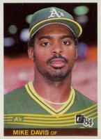 1984 Donruss #298 Mike Davis Baseball Card