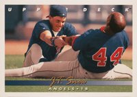1993 Upper Deck #785 J.T. Snow Baseball Card