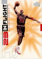 1998 Upper Deck Michael Jordan Living Legend In-Flight #IF15 Michael Jordan Basketball Card