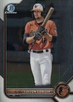 2022 Bowman Chrome Prospects #BCP49 Colton Cowser Baseball Card