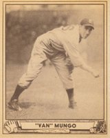 1940 Play Ball #64 Van Mungo Baseball Card
