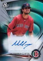 2022 Bowman Platinum Top Prospects #TOP43 Marcelo Mayer Autograph Baseball Card