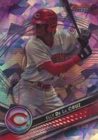 2022 Bowman's Best Top Prospects #TP17 Elly de La Cruz Atomic Refractor Baseball Card