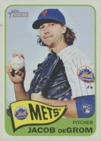 2014 Topps Heritage  #H549 Jacob DeGrom Baseball Card