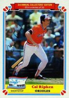 1983 Drake's #23 Cal Ripken Jr. Baseball Card