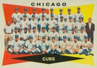1960 Topps #513 Chicago Cubs Team Baseball Card