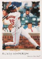 2002 Topps Gallery #64 Rickey Henderson Baseball Card