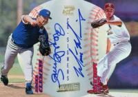 1998 Stadium Club CO-Signers #CS33 Matt Morris/Roger Clemens Baseball Card