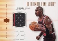 2000 Ultimate Collection Ultimate Game Jersey #MJ-J Michael Jordan Bronze Basketball Card