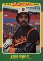 1986 Fleer Limited Edition #32 Eddie Murray Baseball Card