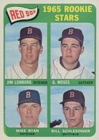 1965 Topps #573 Red Sox Rookies Short print Baseball Card