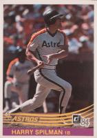 1984 Donruss #258 Harry Spilman Baseball Card