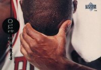 1994 Upper Deck Jordan Rare Air #51 Michael Jordan Gold Hologram Basketball Card