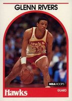 1989 Hoops #252 Glenn Rivers Basketball Card