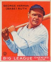 1933 Goudey #149 Babe Ruth Baseball Card