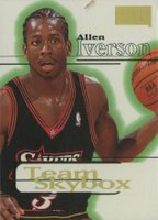 1997 Skybox Premium #233 Allen Iverson Basketball Card