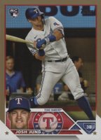2023 Topps #529 Josh Jung Gold Baseball Card