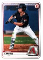 2020 Bowman Draft #BD114 Corbin Carroll Baseball Card