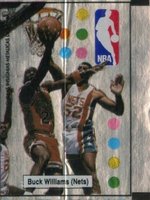 1989 Spanish Chicle Metalica  # Buck Williams Basketball Card