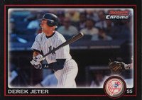 2010 Bowman Chrome #147 Derek Jeter Refractor Baseball Card