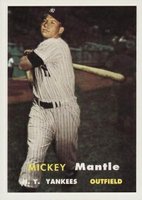 1996 Topps Mantle Redemption # 1957 Topps Baseball Card