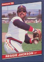 1986 Donruss #377 Reggie Jackson Baseball Card