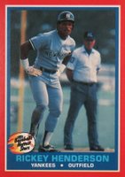 1987 Fleer Hottest Stars #20 Rickey Henderson Baseball Card