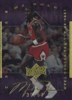 1999 Upper Deck MJ Athlete of the Century #21 Michael Jordan Gold Basketball Card