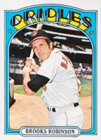 1972 Topps #550 Brooks Robinson Baseball Card
