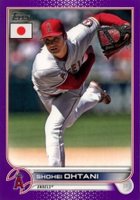 2022 Topps Japan Edition #220 Shohei Ohtani Purple Baseball Card