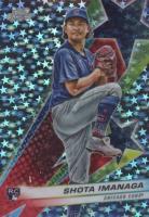 2024 Topps Chrome Cosmic Starfractor #92 Shota Imanaga Baseball Card