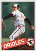 1985 Topps Traded #1T Don Aase Baseball Card