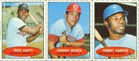 1971 Bazooka No Number # Carty/Bench/Harper Panel Unnumbered Baseball Card