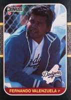 1987 Donruss #94 Fernando Valenzuela Baseball Card