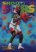 1997 Topps Chrome Season's Best #6 Michael Jordan Refractor Basketball Card