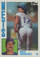 1984 Topps #120 Keith Hernandez Baseball Card