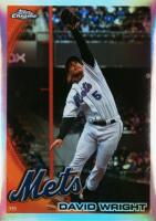 2010 Topps Chrome #22 David Wright Refractor Baseball Card