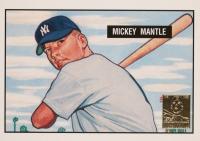 1996 Topps #1 Mickey Mantle Commemorative Baseball Card