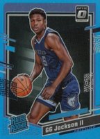 2023 Panini Donruss Optic #228 G.G. Jackson Aqua Basketball Card